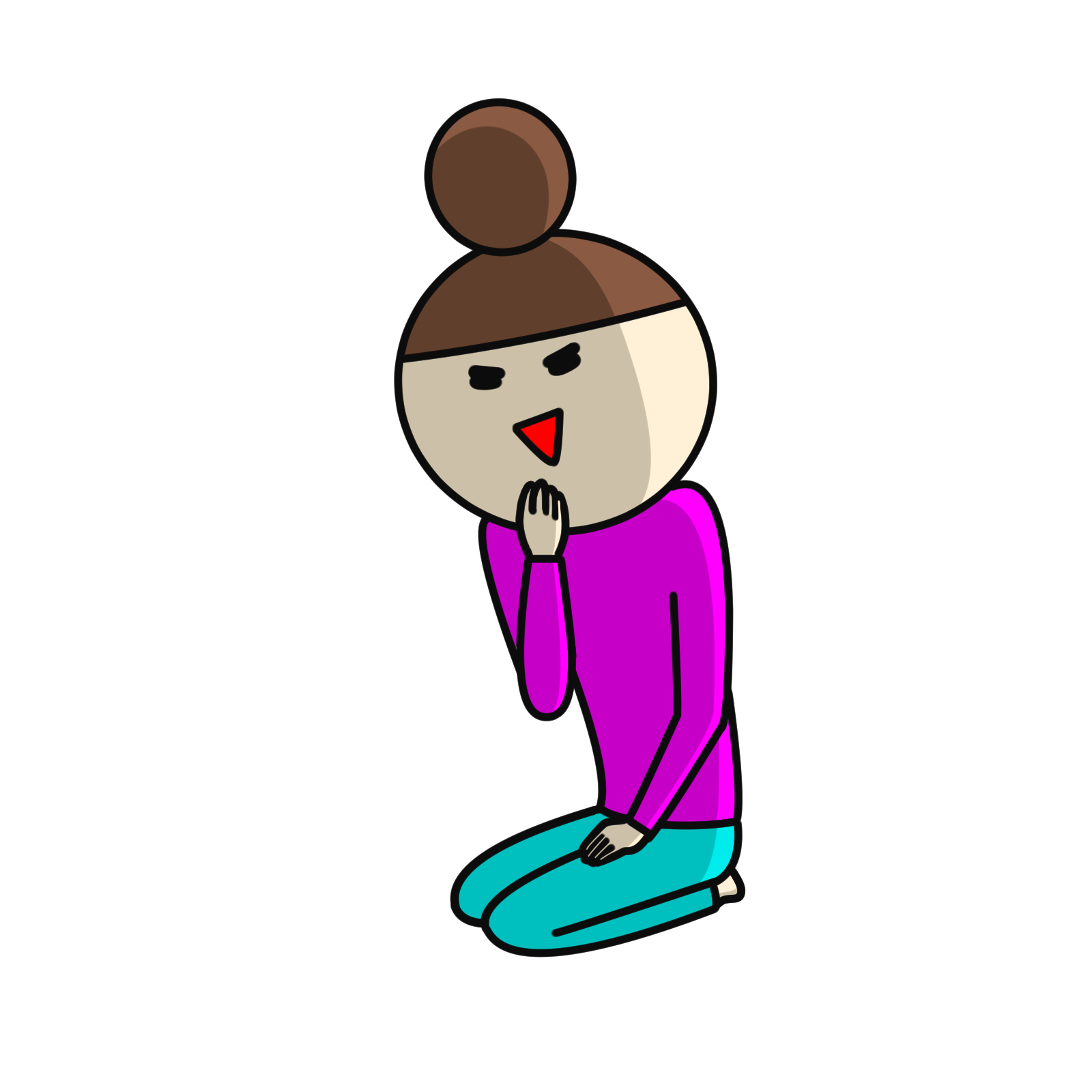 ニヤニヤ