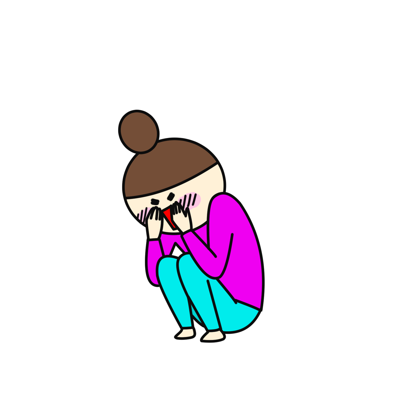 恥ずかしい